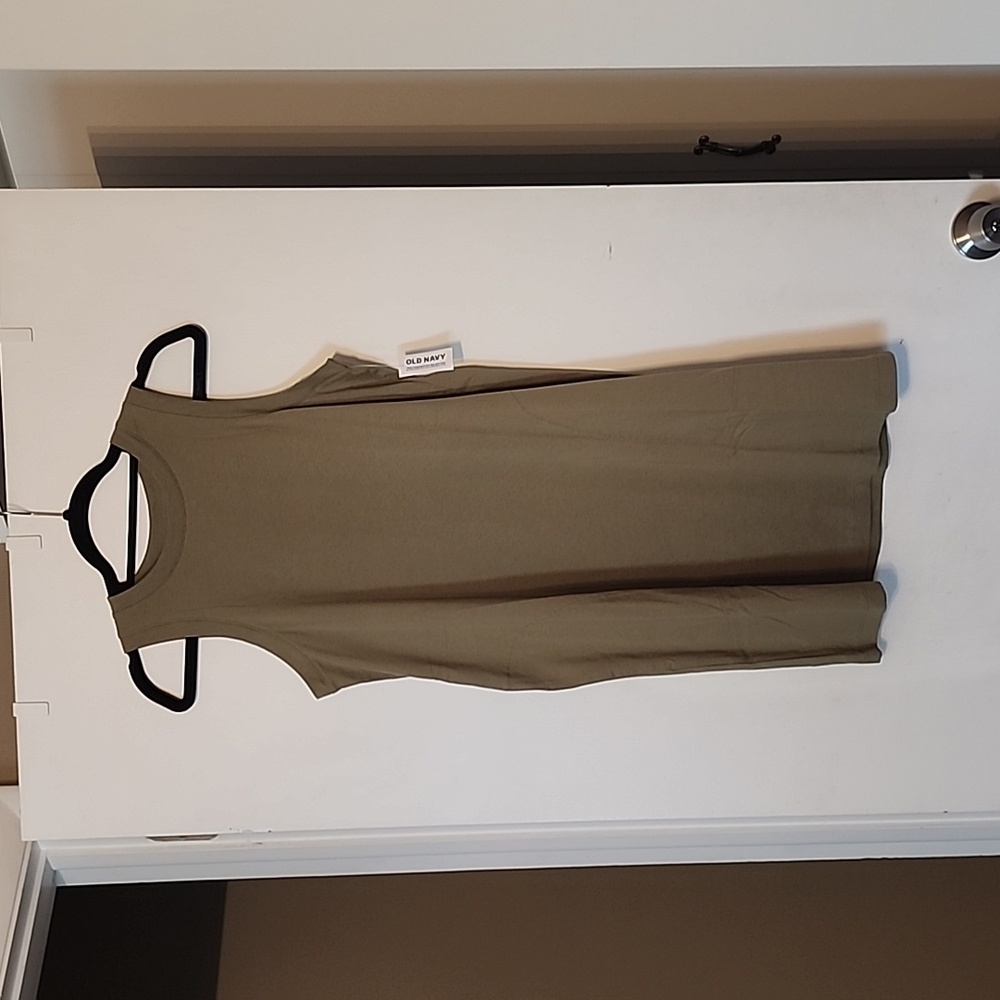 Olive Green Old Navy Dress Size M